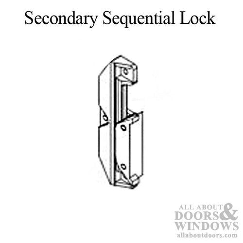 Sequential Lock (Secondary), Marvin Casemaster / Awning Window - Sequential Lock (Secondary), Marvin Casemaster / Awning Window