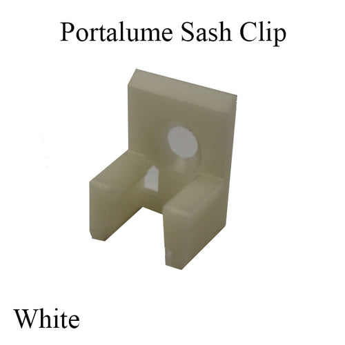 Portalume Sash Clip, Plastic - White - Portalume Sash Clip, Plastic - White