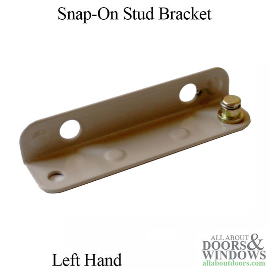 Truth 10402 Snap-On Stud Bracket,  Left Hand