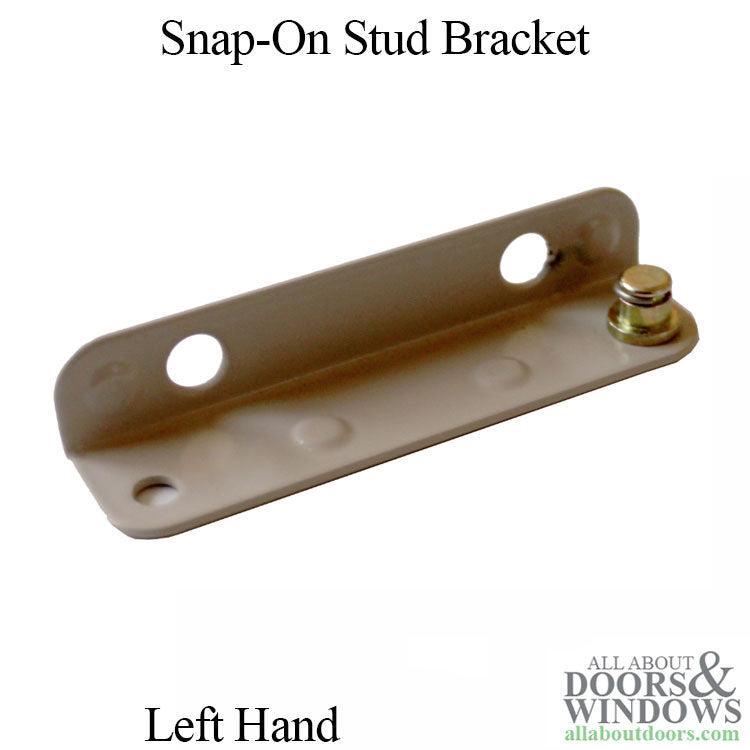 Truth 10402 Snap-On Stud Bracket,  Left Hand - Truth 10402 Snap-On Stud Bracket,  Left Hand