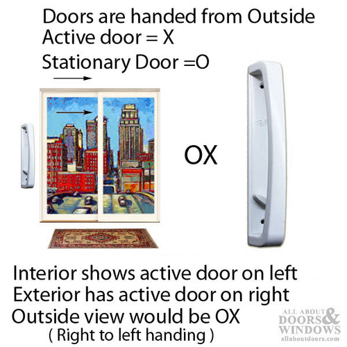 Pella Interior Pull Handle For Sliding Doors Left Hand PCS Interior Handle - Pella Interior Pull Handle For Sliding Doors Left Hand PCS Interior Handle