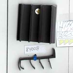 Door Bottom Sweep 36 Inch Staple On Door Weather Strip Brown Door Bottom Seal - Door Bottom Sweep 36 Inch Staple On Door Weather Strip Brown Door Bottom Seal