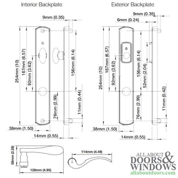HOPPE HLS7 Handle Set with Munchen Lever Keyed Active Satin Nickel - HOPPE HLS7 Handle Set with Munchen Lever Keyed Active Satin Nickel