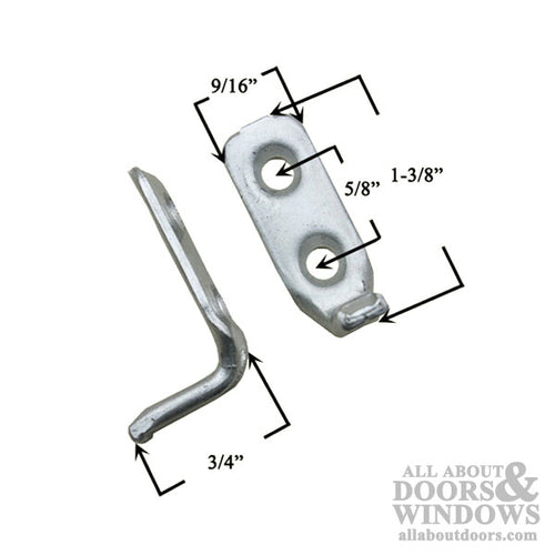 Peachtree Ariel DH Aluminum Upper Sash Pivot Pin - Peachtree Ariel DH Aluminum Upper Sash Pivot Pin