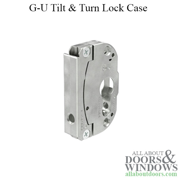 G-U Tilt & Turn Lock Case, 30mm Backset - G-U Tilt & Turn Lock Case, 30mm Backset