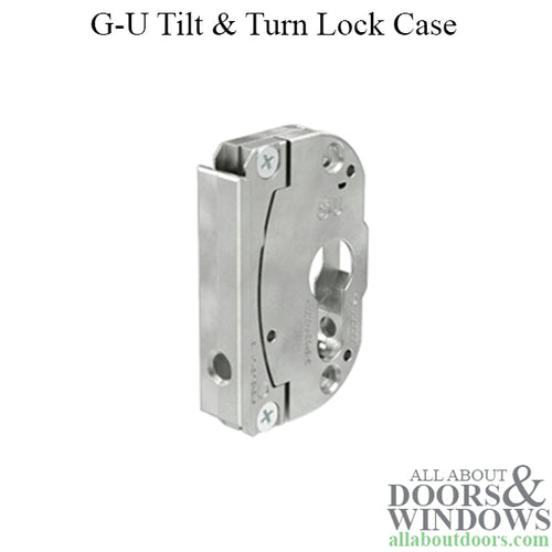 G-U Tilt & Turn Lock Case, 30mm Backset - G-U Tilt & Turn Lock Case, 30mm Backset