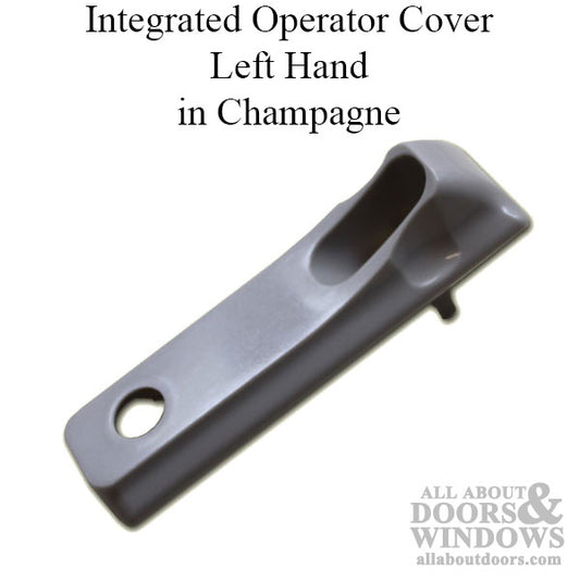 Integrated Operator Cover, Left Hand - Champagne