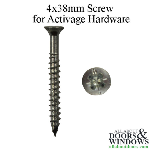 Screw ARTech 4 x 38mm for Activage Hardware