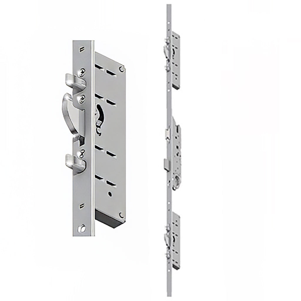 Hoppe 24mm Key Operated Multipoint Lock, 1-3/4