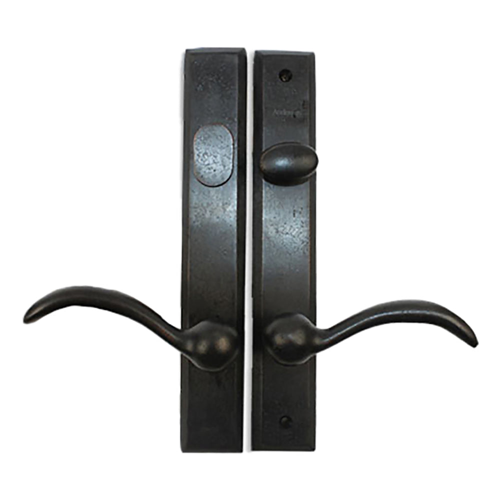 Andersen Yuma Single Door Hardware Kit - Active, Non-Keyed - Distressed Bronze - Andersen Yuma Single Door Hardware Kit - Active, Non-Keyed - Distressed Bronze