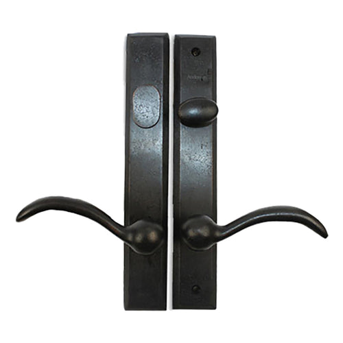 Andersen Yuma Single Door Hardware Kit - Active, Non-Keyed - Distressed Bronze - Andersen Yuma Single Door Hardware Kit - Active, Non-Keyed - Distressed Bronze