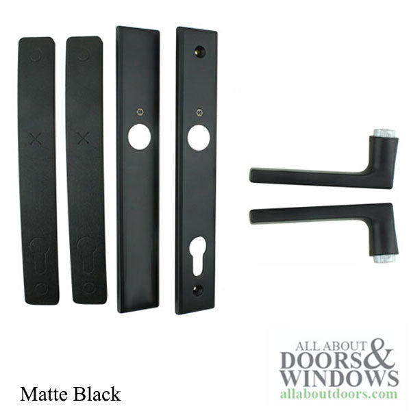 Dallas Inactive Trim Set M1643/2161N - Matte Black - Dallas Inactive Trim Set M1643/2161N - Matte Black