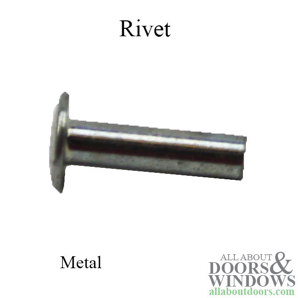 Rivet, 5/64” diameter x 3/8” Length - Rivet, 5/64” diameter x 3/8” Length