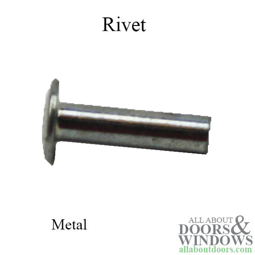 Rivet, 5/64” diameter x 3/8” Length - Rivet, 5/64” diameter x 3/8” Length