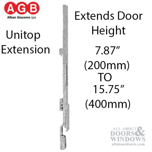 AGB Unitop  Extension 200-400mm - Silver - AGB Unitop  Extension 200-400mm - Silver