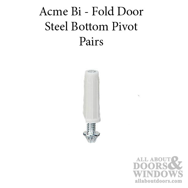 Acme 2803  BI-Fold Door Adjustable Pivot - Pairs - Acme 2803  BI-Fold Door Adjustable Pivot - Pairs