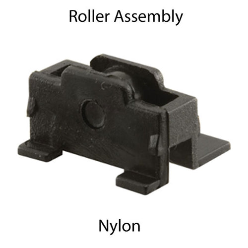 Roller Assembly (Flat) - Sliding Windows, Nylon (offset guide leg) - Roller Assembly (Flat) - Sliding Windows, Nylon (offset guide leg)