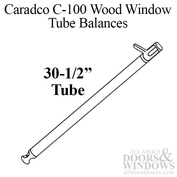 Caradco C-100 Wood Window Tube Balances, 30-1/2