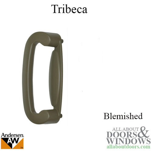 Blemished Andersen Tribeca 2-Panel Exterior Trim Hardware - Stone - Blemished Andersen Tribeca 2-Panel Exterior Trim Hardware - Stone