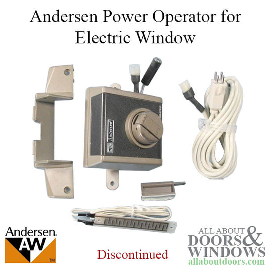 Power Operator, Old Style Andersen Electric Window