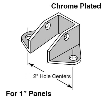 Headrail Bracket - 1 Inch Panels - Headrail Bracket - 1 Inch Panels