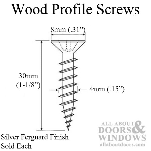 G-U / Ferco Installation screw for Multipoint Locks - G-U / Ferco Installation screw for Multipoint Locks
