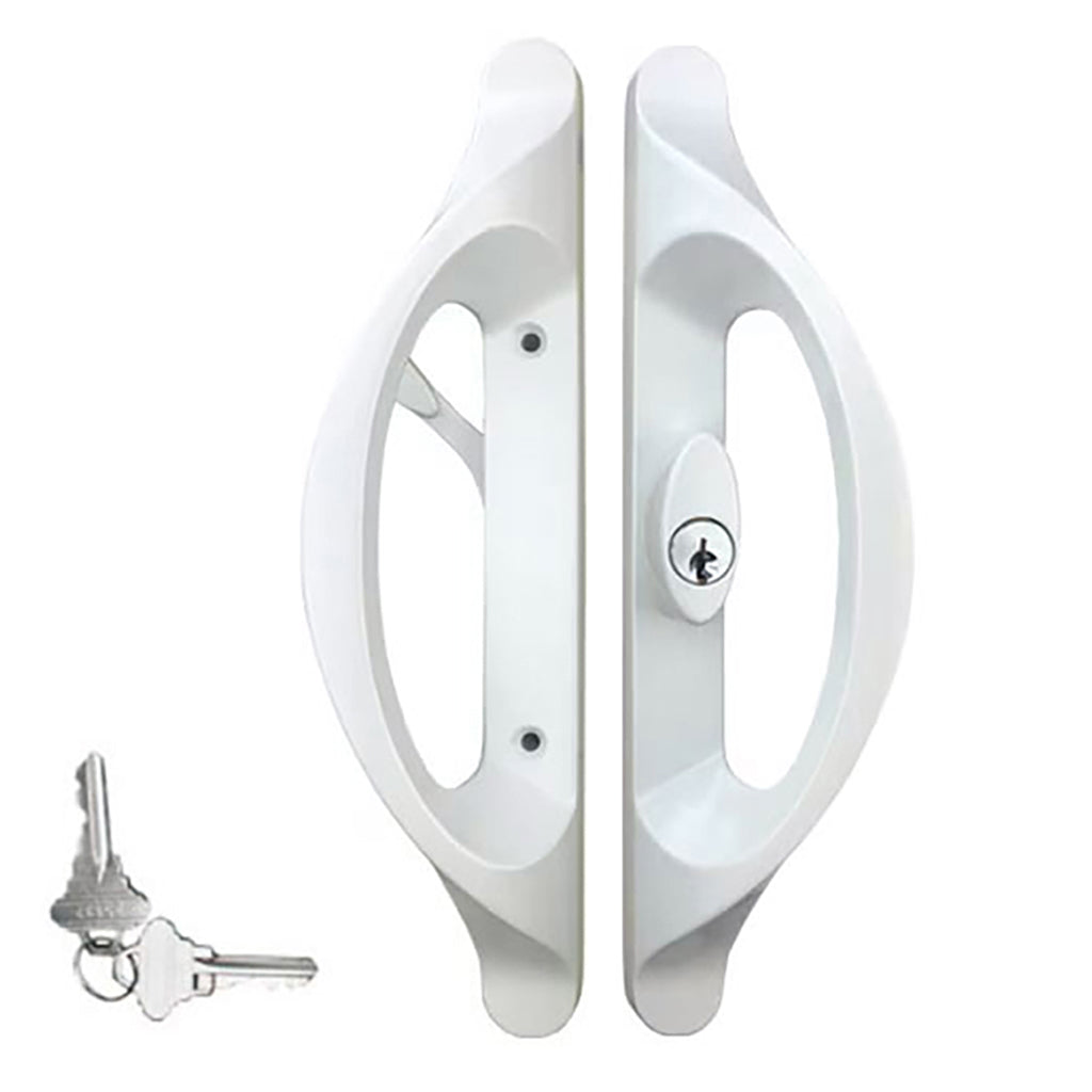 Truth Sliding Door Handle Active Door Handle With Center Key Cylinder - Truth Sliding Door Handle Active Door Handle With Center Key Cylinder