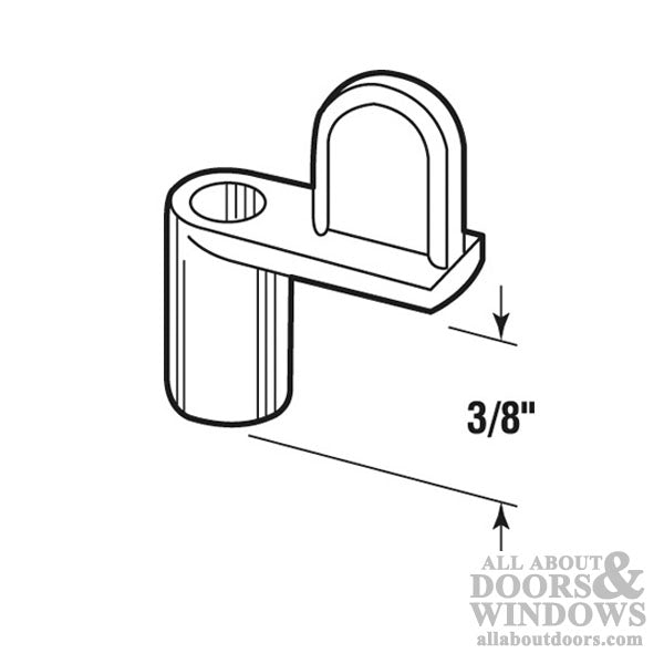 Diecast Clips Designed for Coastal Installations 3/8 Inch Offset - Diecast Clips Designed for Coastal Installations 3/8 Inch Offset