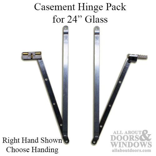 Pella 24 Inch Casement Hinge Pack Choose Handing - Pella 24 Inch Casement Hinge Pack Choose Handing