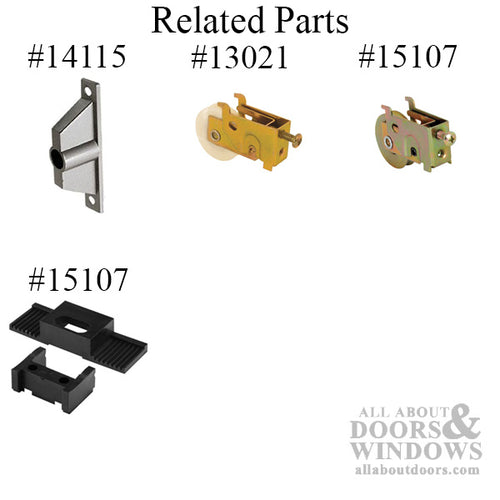 Discontinued - External Pull and Key Lock - Sliding Patio Door, Ador / HiLite - Aluminum - Discontinued - External Pull and Key Lock - Sliding Patio Door, Ador / HiLite - Aluminum