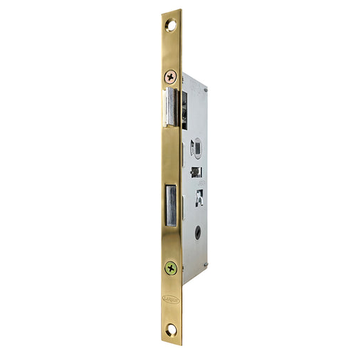 Larson Mortise Lock Body American Cylinder with 33mm Backset - Larson Mortise Lock Body American Cylinder with 33mm Backset