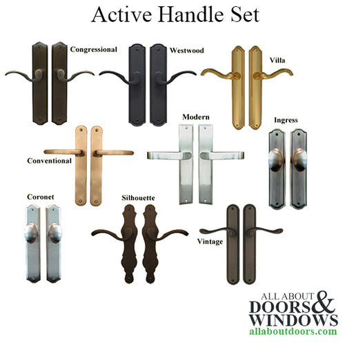 Pella Replacement Handle Set Special Handle Spacing (PZ) 85 mm Oil Rubbed Brass - Pella Replacement Handle Set Special Handle Spacing (PZ) 85 mm Oil Rubbed Brass