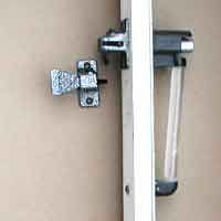 Wartian Storm Door Push Button Handle Set - Wartian Storm Door Push Button Handle Set