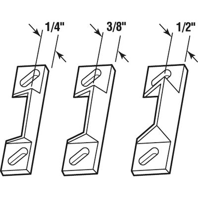 Strike Plate Assortment 3 Pack - Strike Plate Assortment 3 Pack