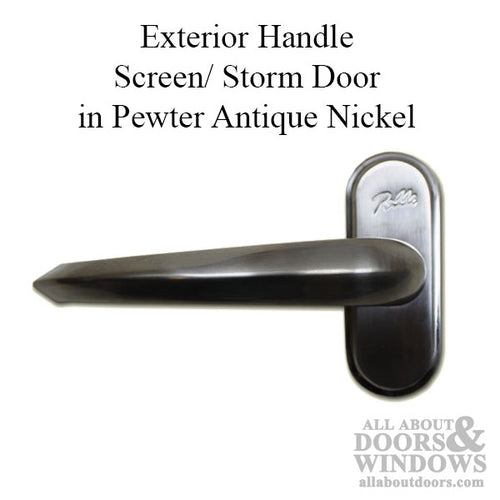 Pella Exterior Handle Screen / Storm Door - Choose Color - Pella Exterior Handle Screen / Storm Door - Choose Color