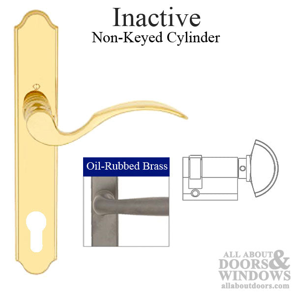 Handleset In-Active M112PL/374 - Oil-Rubbed Brass - Handleset In-Active M112PL/374 - Oil-Rubbed Brass