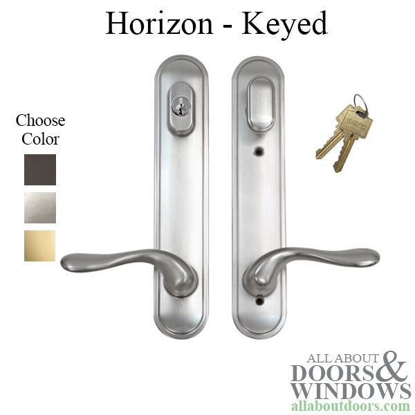 Trilennium Peachtree IPD Active Keyed Handle Set 1-3/4 Door - Trilennium Peachtree IPD Active Keyed Handle Set 1-3/4 Door