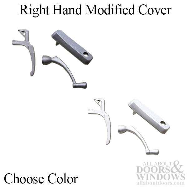 Right Hand Modified Cover - Handle - Lock Handle - Choose Color - Right Hand Modified Cover - Handle - Lock Handle - Choose Color