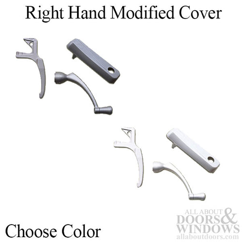 Right Hand Modified Cover - Handle - Lock Handle - Choose Color - Right Hand Modified Cover - Handle - Lock Handle - Choose Color