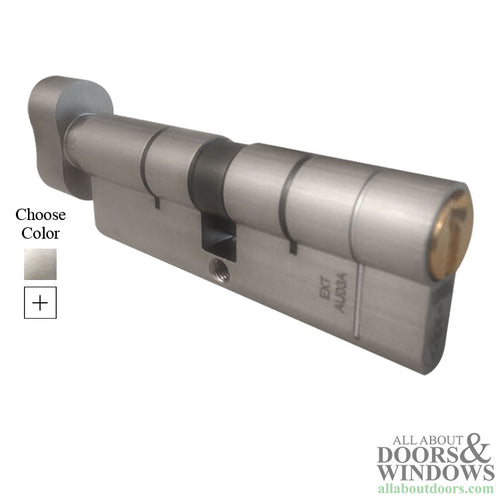 45/45 Euro Profile Cylinder with oval knob, Y1 keyway - 45/45 Euro Profile Cylinder with oval knob, Y1 keyway