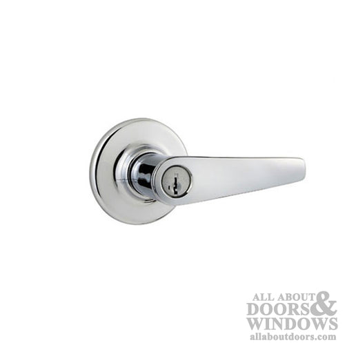 Kwikset 491DL-26 Delta Single Dummy Handle - Bright Chrome - Kwikset 491DL-26 Delta Single Dummy Handle - Bright Chrome