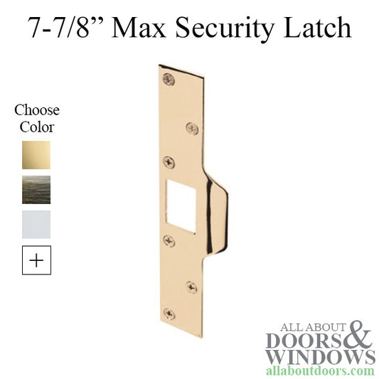 7-7/8" Strike, Maximum Security Deadlatch