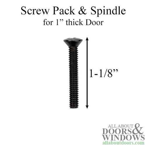 Screw Pack & Spindle for 1