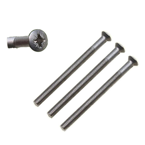 Hoppe 65mm Screw Packs for Back Plates - Matte Black - Hoppe 65mm Screw Packs for Back Plates - Matte Black
