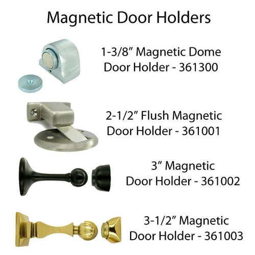 1-3/8 Magnetic Dome Stop/Catch  - Choose Finish - 1-3/8 Magnetic Dome Stop/Catch  - Choose Finish