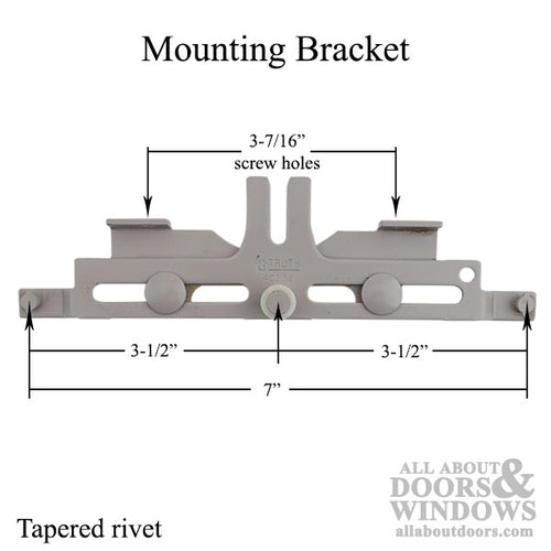 Truth Mounting Bracket - 40538 Cone / Tapered Rivet - Truth Mounting Bracket - 40538 Cone / Tapered Rivet