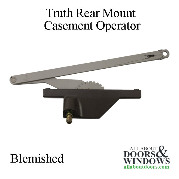 Blemished - Dyad Operator, Rear Mount, 5 inch hole spacing, 10-7/8 Reach, Left Hand - Bronze - Blemished - Dyad Operator, Rear Mount, 5 inch hole spacing, 10-7/8 Reach, Left Hand - Bronze