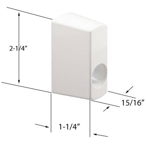 Keyed Locking Unit for Sliding Patio Door Diecast Material 1-3/4