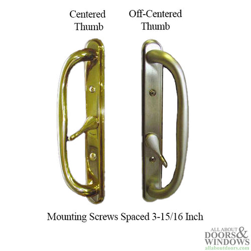 Olympus Door Handle For Sliding Glass Doors Keyed Offset Thumb Turn Schlage Key Way - Olympus Door Handle For Sliding Glass Doors Keyed Offset Thumb Turn Schlage Key Way