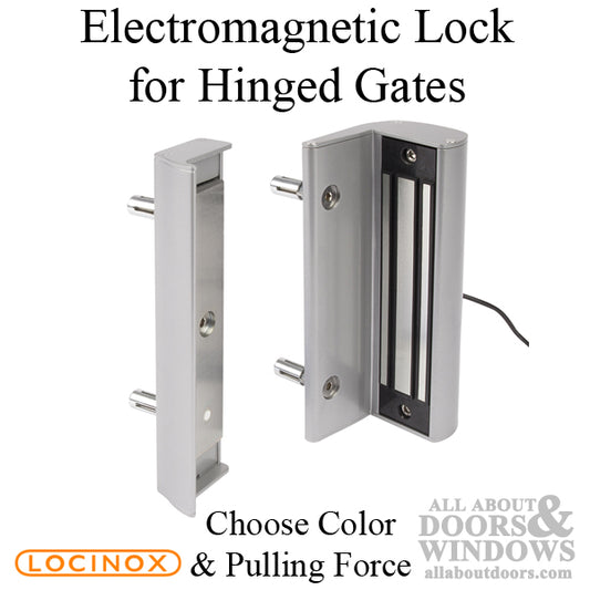 Locinox Electromagnetic Lock for Swinging Gates without Integrated Handles